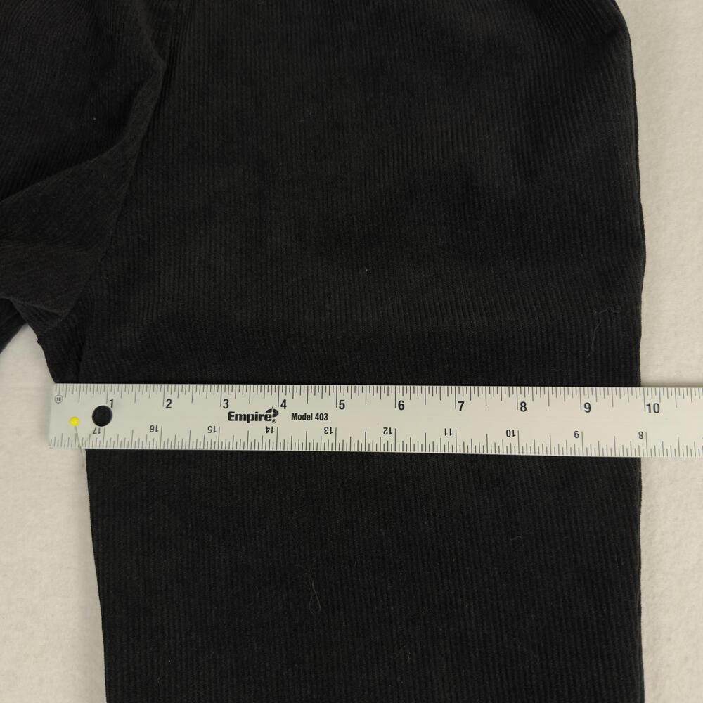 Vtg Y2K JEALOUS TOMATO Jumpsuit Bell Bottom Flare Stretch Corduroy Black Size XS - Picture 13 of 16